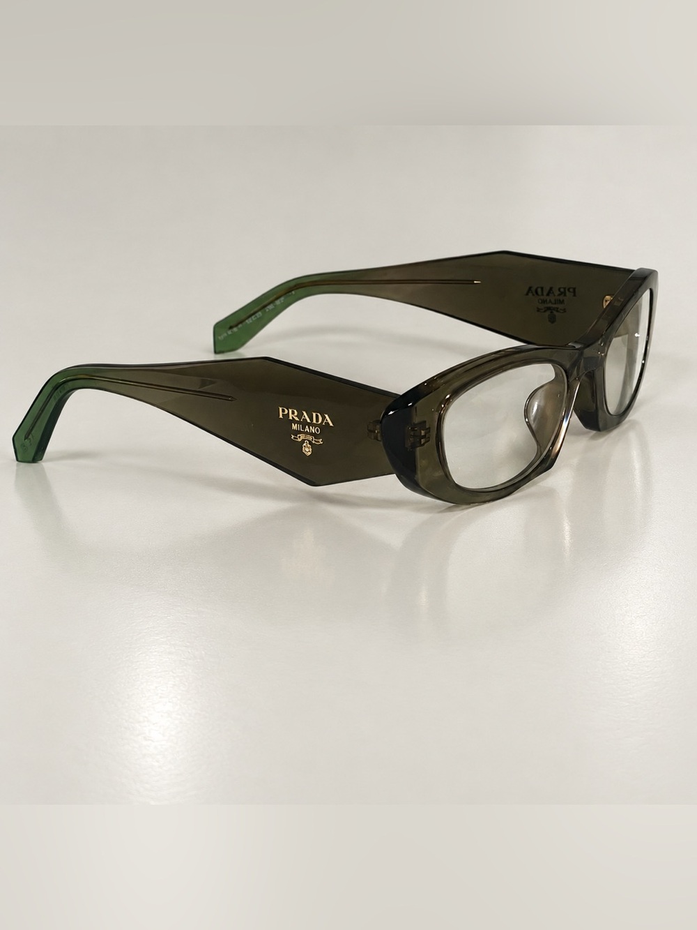 Prada ✨ PR B16SF Sunglasses - Terra/Juniper Green